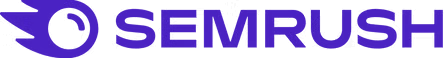 Semrush įrankio, kuris padeda vykdyti SEM/SEO kampanijas, logotipas